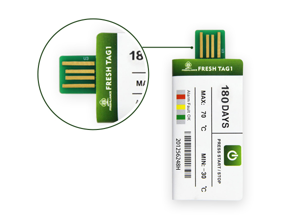 Registrador de datos de temperatura USB
