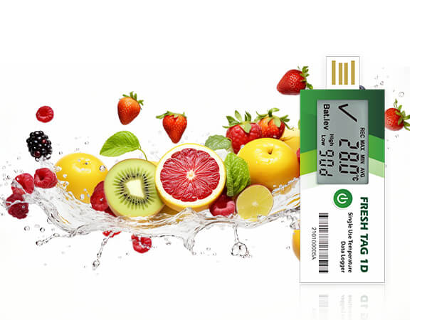 Registrador de datos de temperatura Fresh Tag 1D