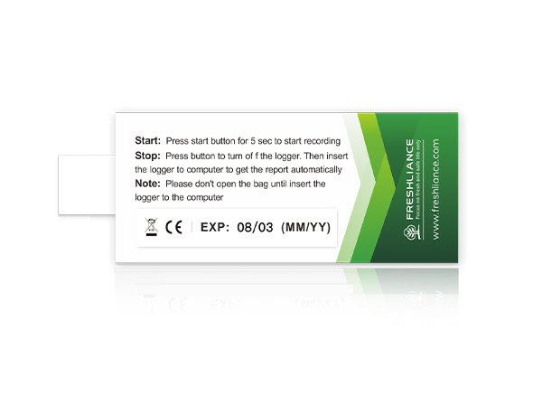 Registrador de datos de temperatura Fresh Tag 1D