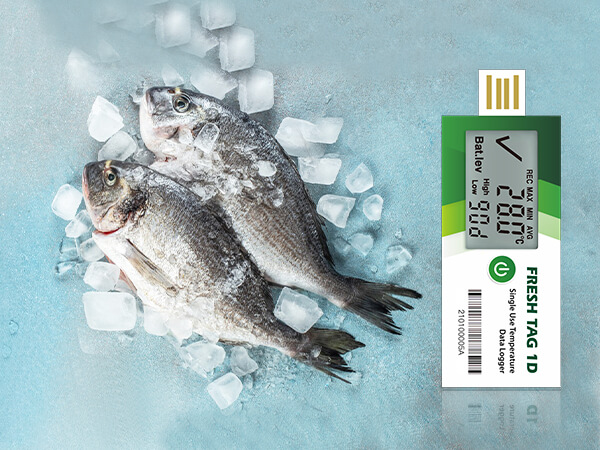 Registrador de datos de temperatura Fresh Tag 1D