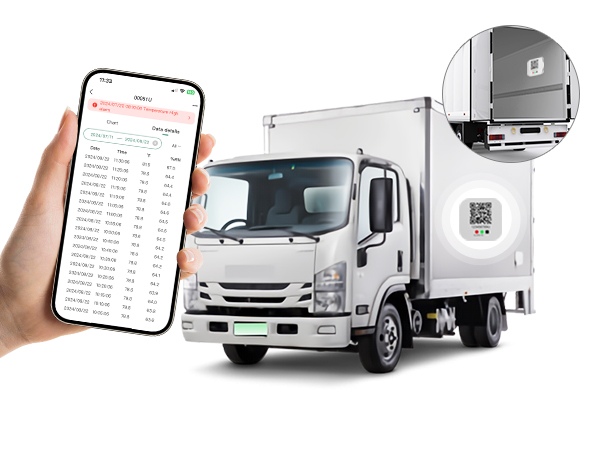 Registrador de datos de temperatura y humedad BlueTag T100/TH100 Bluetooth